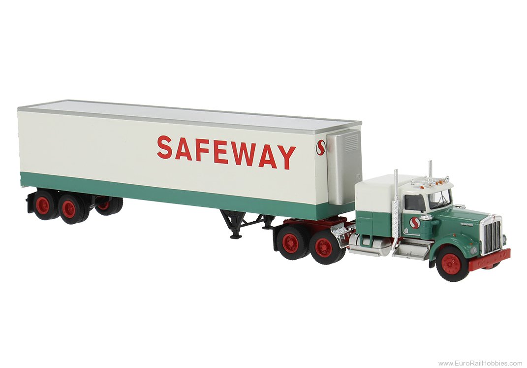 Brekina 86259 Brekina, Kenworth W 900 Koffer-SZ, 1977, Safe
