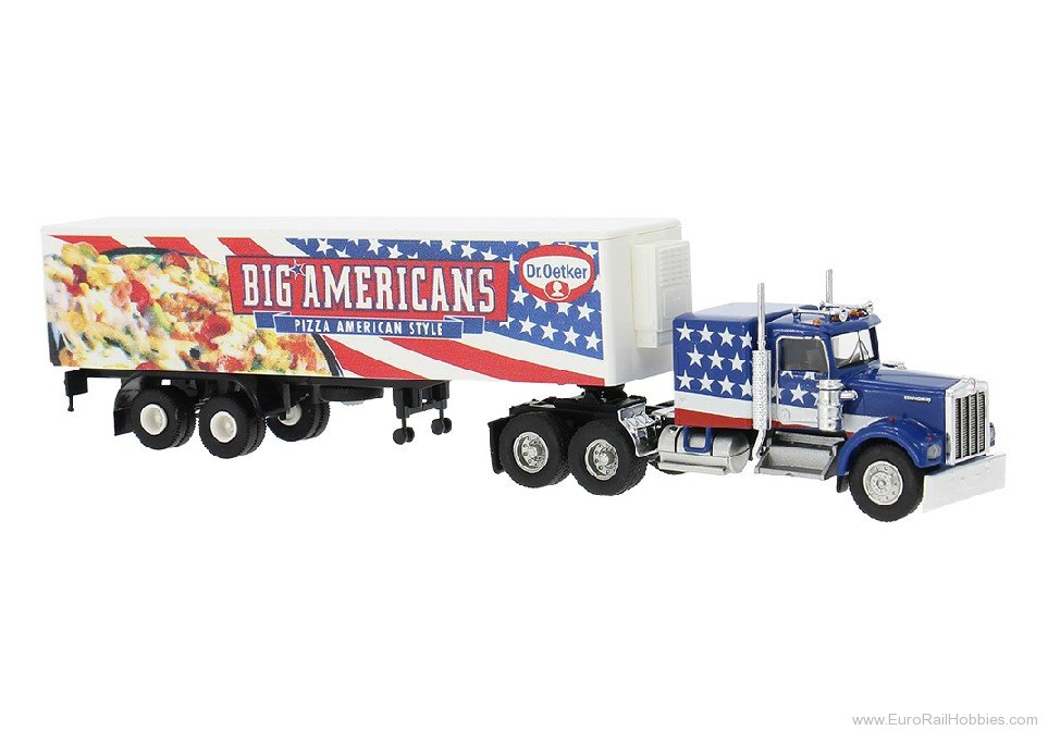 Brekina 86263 Brekina, Kenworth Ko-SZ, 1974, Dr. Oetker,  