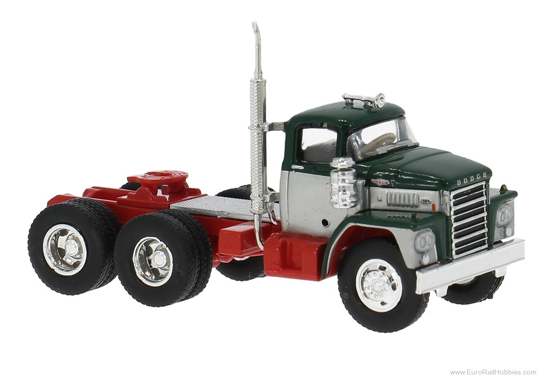 Brekina 86303 Brekina, Dodge LCF CT 900, Dark Green/Silver,