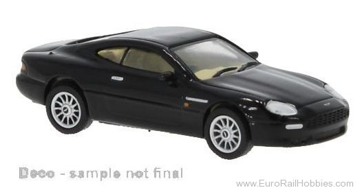 Brekina PCX870107 PCX87, Aston Martin DB7 Coupe, Black, 1994,  