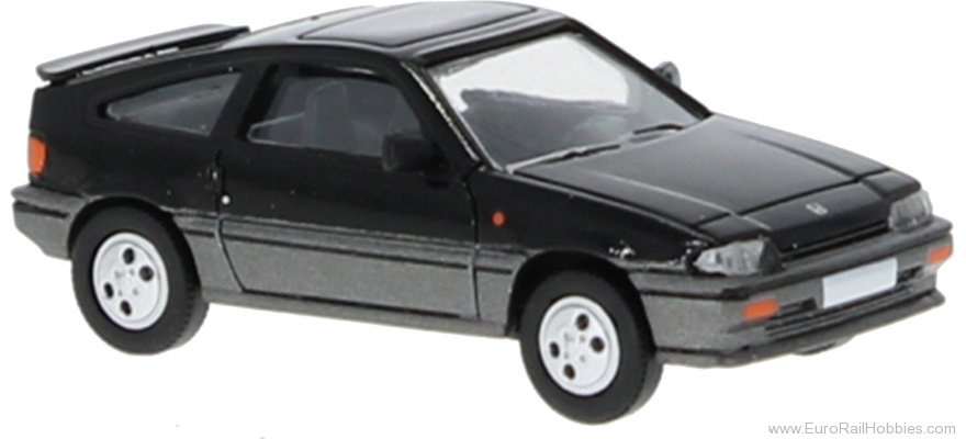 Brekina PCX870471 PCX87, Honda CRX, Black/Gray, 1968,  