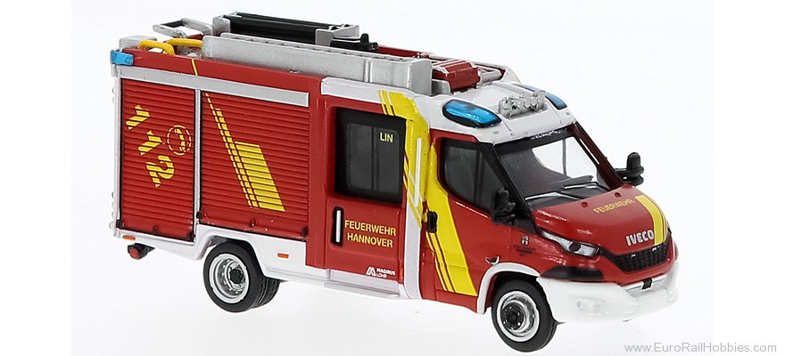 Brekina PCX870547 PCX87, Iveco Magirus Daily MLF, 2021, Feuerwe