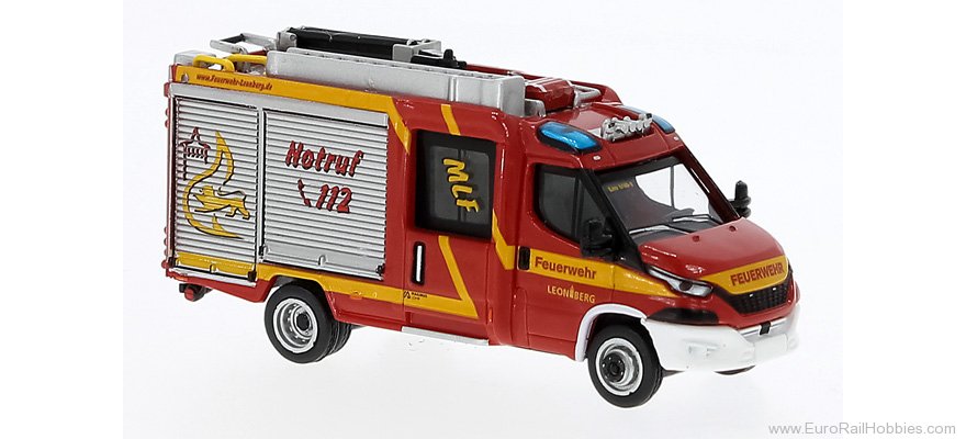 Brekina PCX870550 PCX87, Iveco Magirus Daily MLF, 2021, Feuerwe