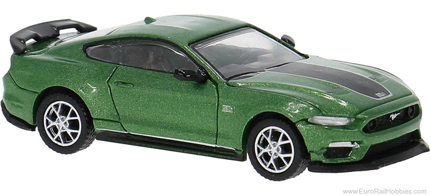 Brekina PCX870570 PCX87, Ford Mustang VI Mach I, Dark Green, 20