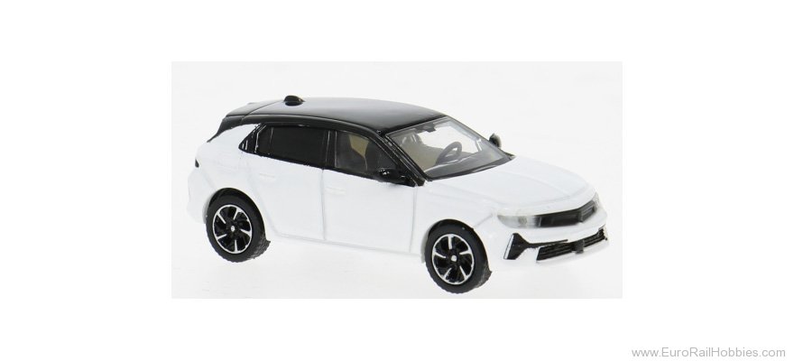 Brekina PCX870589 PCX87, Opel Astra L, White/Black, 2021,  
