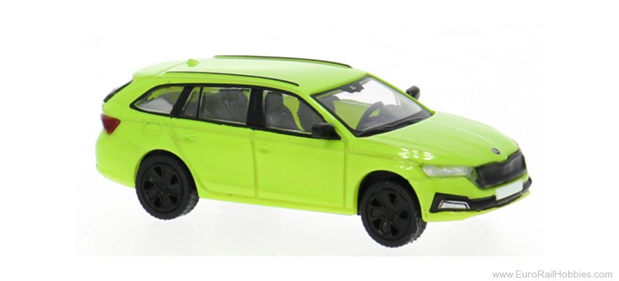 Brekina PCX870597 PCX87, Skoda Octavia IV Combi, Light Green, 2