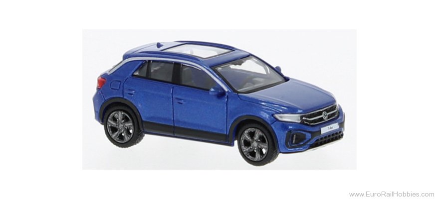 Brekina PCX870605 PCX87, VW T-Roc, Dark Blue, 2022,  