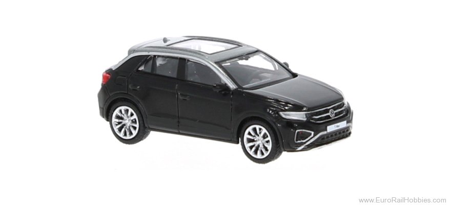 Brekina PCX870606 PCX87, VW T-Roc, Black, 2022,  