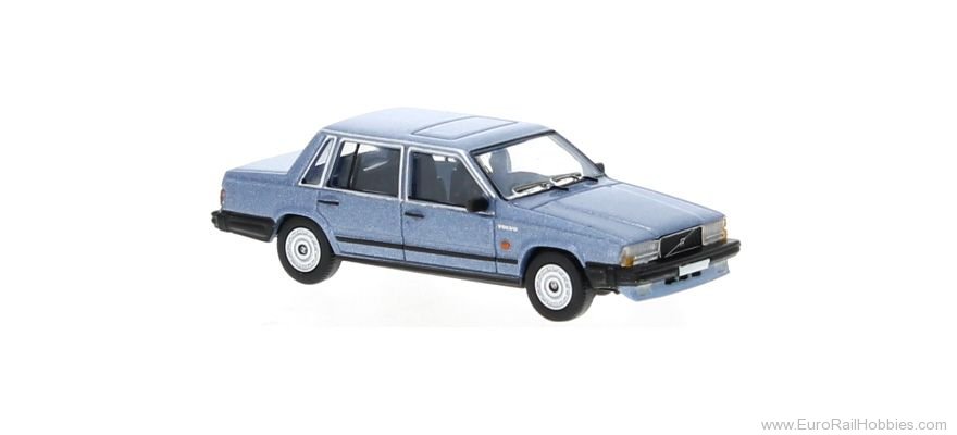 Brekina PCX870661 PCX87, Volvo 740, Light Blue, 1984,  