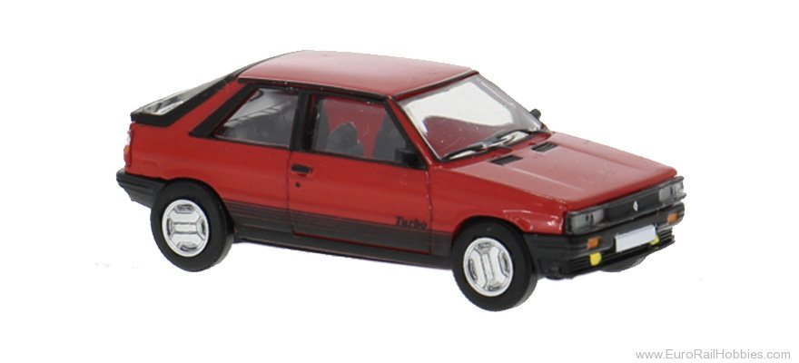 Brekina PCX870753 PCX87, Renault 11 Turbo, Red, 1983,  