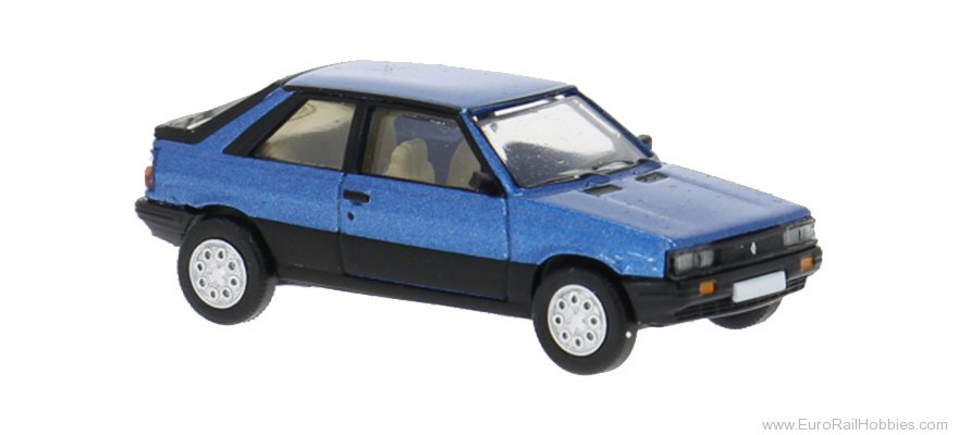 Brekina PCX870754 PCX87, Renault 11 GTL, Blue, 1983,  