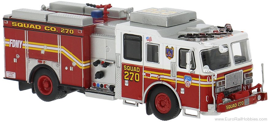 Brekina PCX870844 PCX87, Seagrave Attacker, 2013, FDNY - Queens