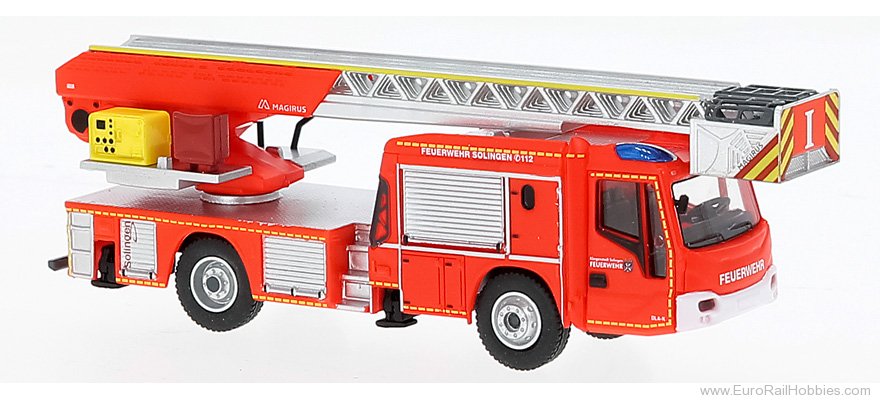 Brekina PCX871073 PCX87, Magirus M32L-AS N.B., 2021, Feuerwehr 