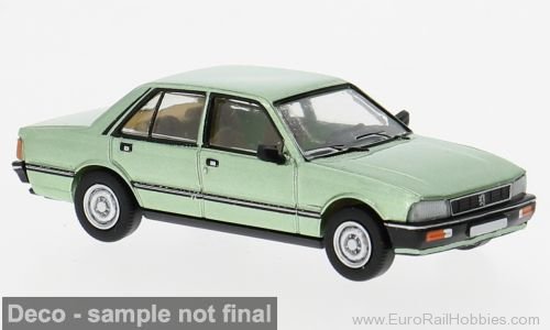 Brekina pcx870288 PCX87, Peugeot 505, Light Green, 1979,  
