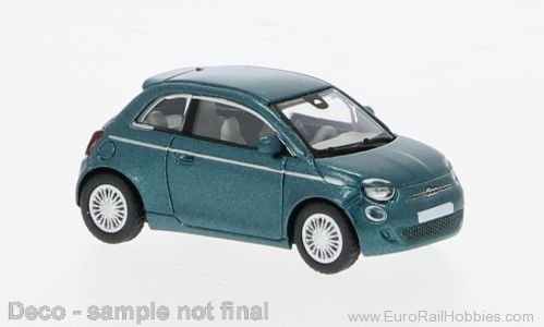 Brekina pcx870563 PCX87, Fiat 500e, Dark Green, 2022,  