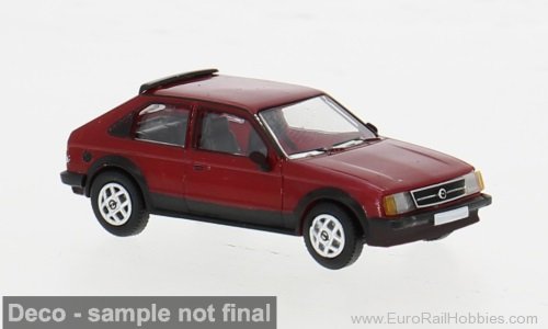 Brekina pcx870738 PCX87, Opel Kadett D SR, Red, 1980,  