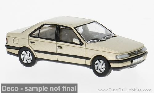 Brekina pcx870745 PCX87, Peugeot 405, Beige, 1987,  