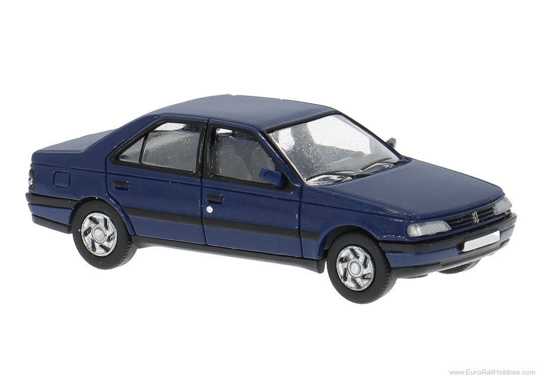 Brekina pcx870747 PCX87, Peugeot 405, Dark Blue, 1987,  
