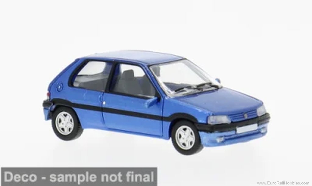 Brekina pcx870751 PCX87, Peugeot 106 XSI, Dark Blue, 1991,  
