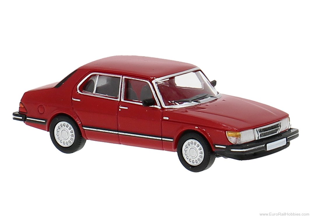 Brekina pcx870756 PCX87, Saab 900 Limousine, Red, 1981,  