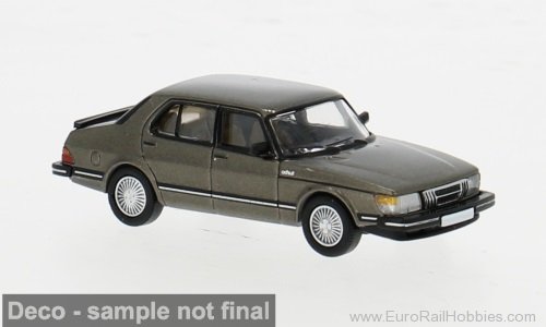 Brekina pcx870758 PCX87, Saab 900 Limousine, Brown, 1981,  