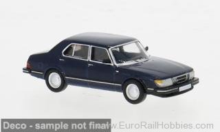 Brekina pcx870759 PCX87, Saab 900 Limousine, Dark Blue, 1981,  