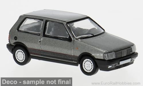 Brekina pcx870765 PCX87, Fiat Uno Turbo i.e, Gray, 1983,  