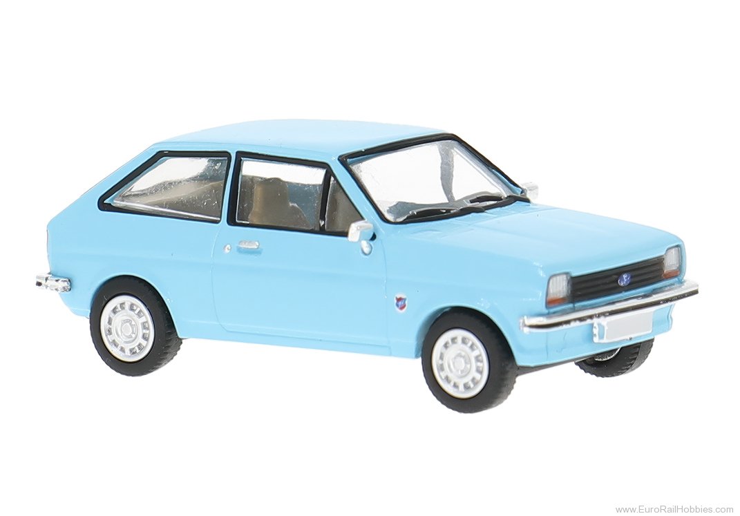 Brekina pcx870768 PCX87, Ford Fiesta MK I, Light Blue, 1975,  