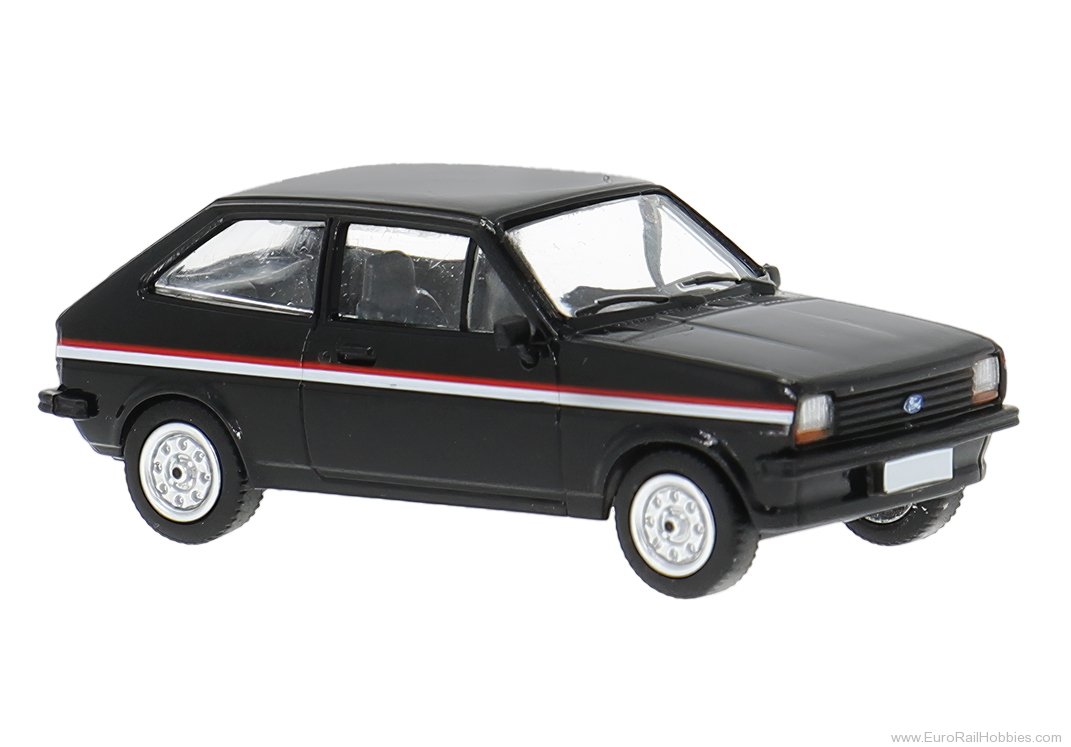 Brekina pcx870770 PCX87, Ford Fiesta MK I Avus, Black, 1975,  