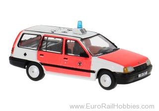 Brekina pcx870891 Opel Kadett E CarAVan der FW Hamburg Version 