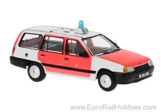 Brekina pcx870892 Opel Kadett E CarAVan der FW Hamburg Version 
