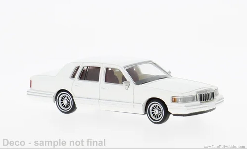 Brekina pcx870910 PCX87, Lincoln Town Car, White, 1991,  