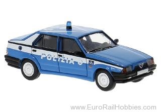 Brekina pcx871158 PCX87, Alfa Romeo 75, 1988, Polizia (IT),  