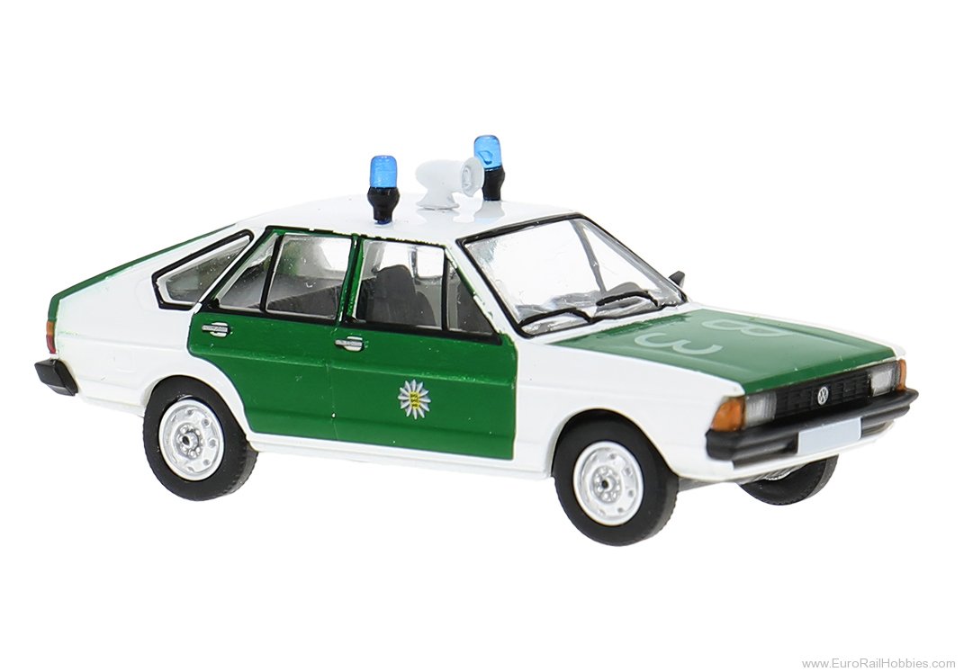 Brekina pcx871257 PCX87, VW Passat B1, 1977, Polizei Baden-WÃƒÂ