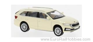 Brekina pcx871260 PCX87, Skoda Octavia IV Combi, 2019, Taxi (D)