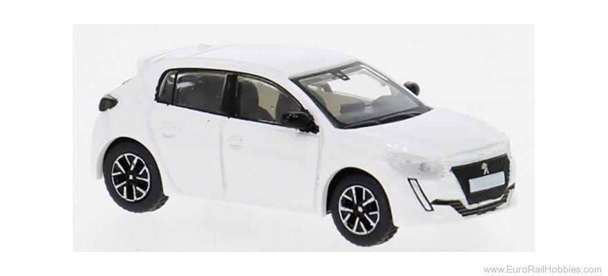 Brekina pcx871261 PCX87, Peugeot 208 II, White, 2019,  