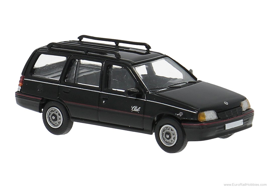 Brekina pcx871458 PCX87, Opel Kadett E Caravan, Black, 1989,  