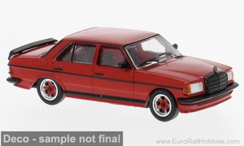Brekina pcx871562 PCX87, Mercedes W123 AMG, Red, 1980,  