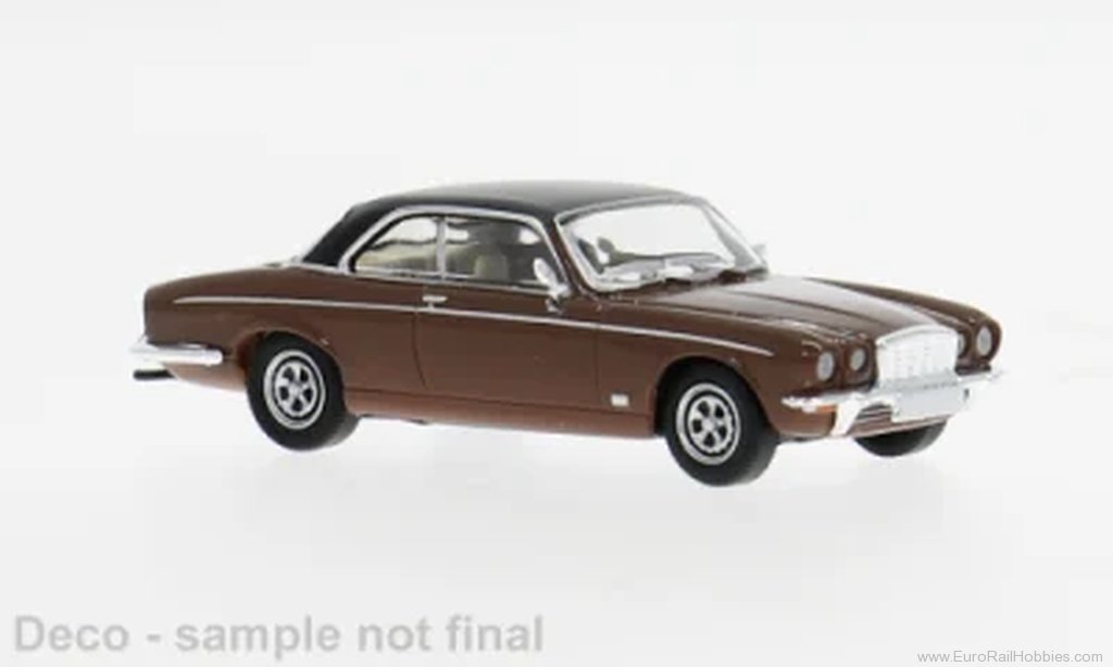 Brekina pcx871569 PCX87, Jaguar XJ-C, Dark Brown/Black, 1973,  