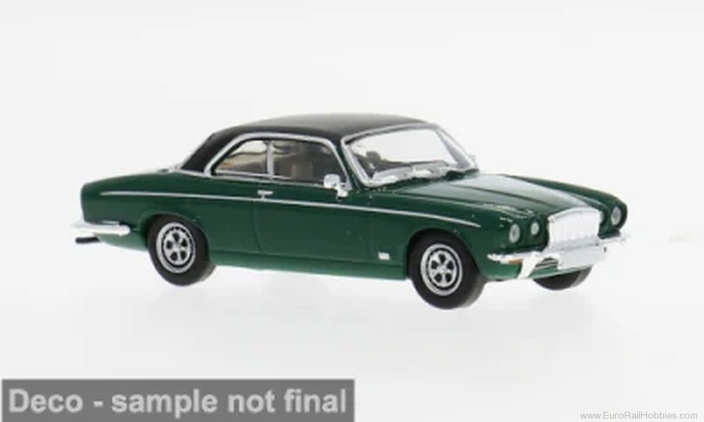 Brekina pcx871570 PCX87, Jaguar XJ-C, Dark Green/Black, 1973,  