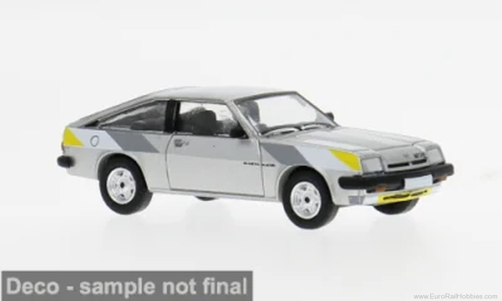 Brekina pcx871574 PCX87, Opel Manta B CC Magic, Silver/Dekor, 1