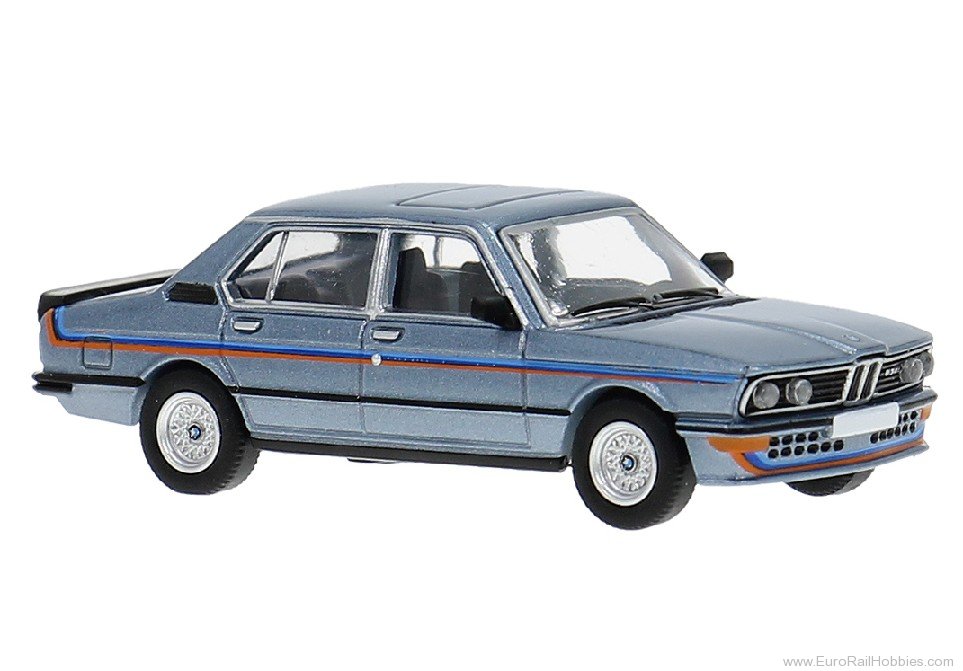 Brekina pcx871606 PCX87, BMW M535i (E12), Light Blue/Dekor, 198