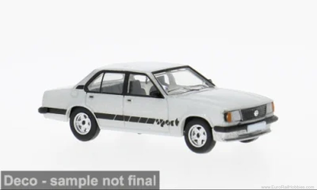 Brekina pcx871693 PCX87, Opel Ascona B Sport, Silver/Dekor, 197