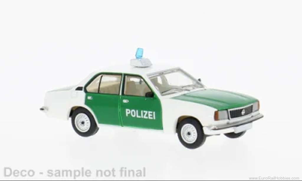 Brekina pcx871694 PCX87, Opel Ascona B, 1975, Polizei Hessen,  