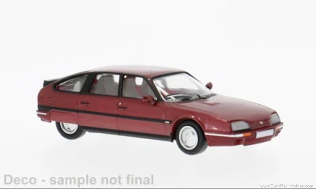 Brekina pcx871708 PCX87, Citroen CX Phase II, Dark Red, 1985,  