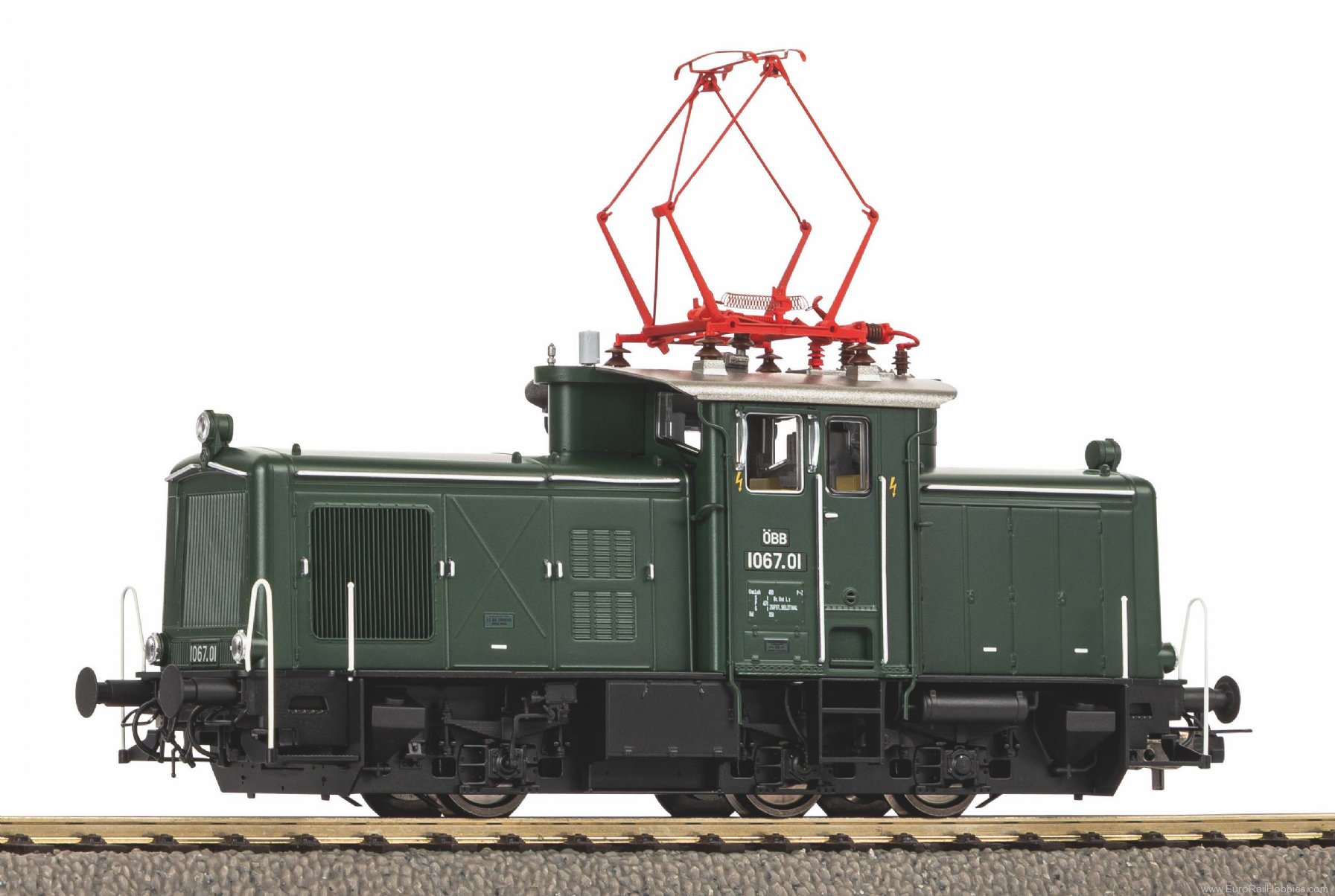 Piko 21043 OBB Rh 1067 Green Electric Locomotive (Markli