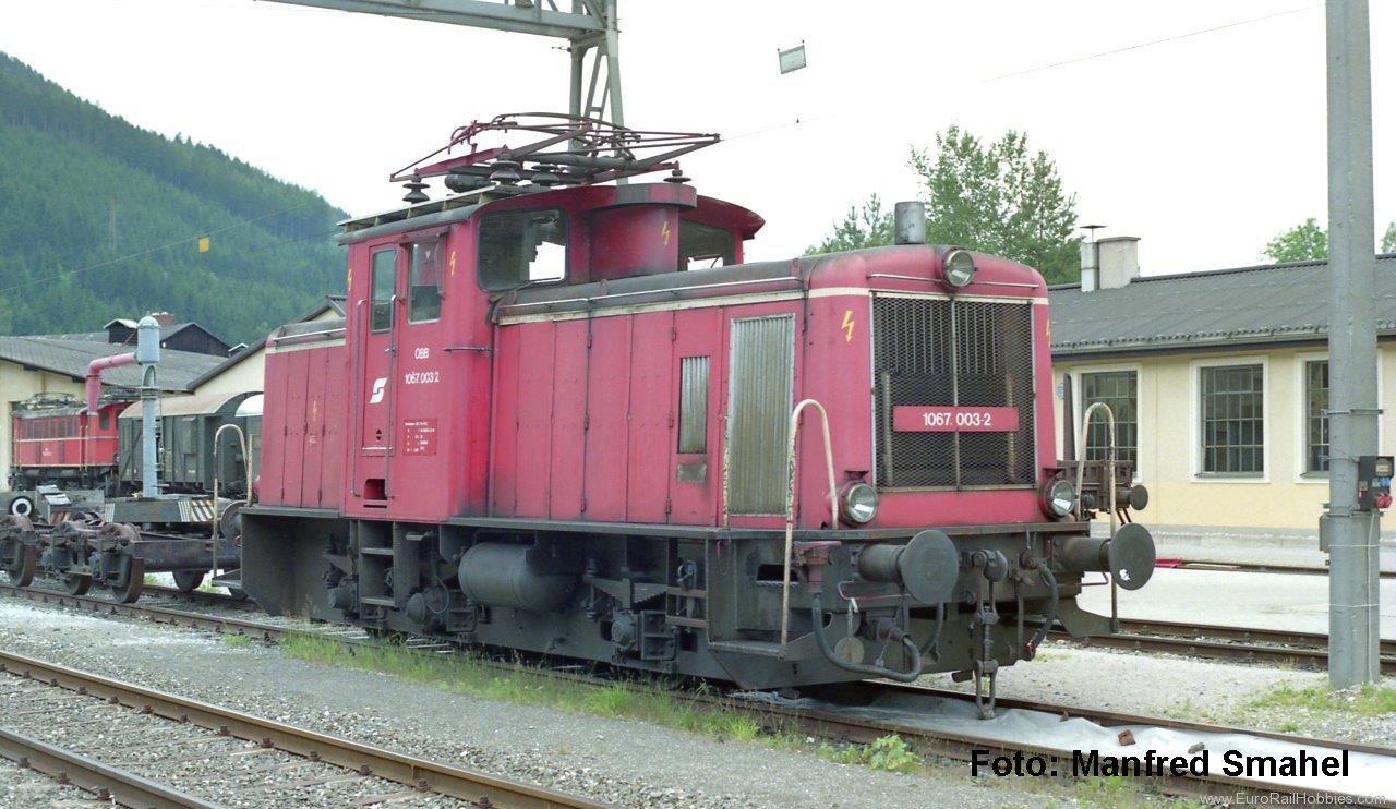 Piko 21045 OBB Rh 1067 Electric Locomotive (Orange Liver