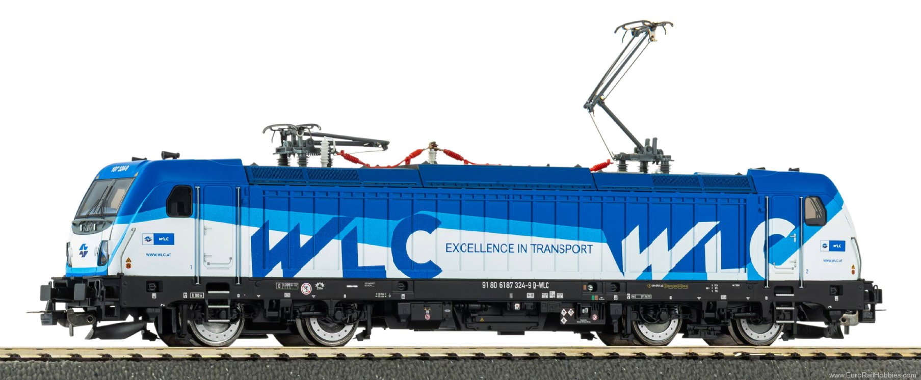 Piko 21732 WLC BR 187 Electric Locomotive (DCC w/Sound)