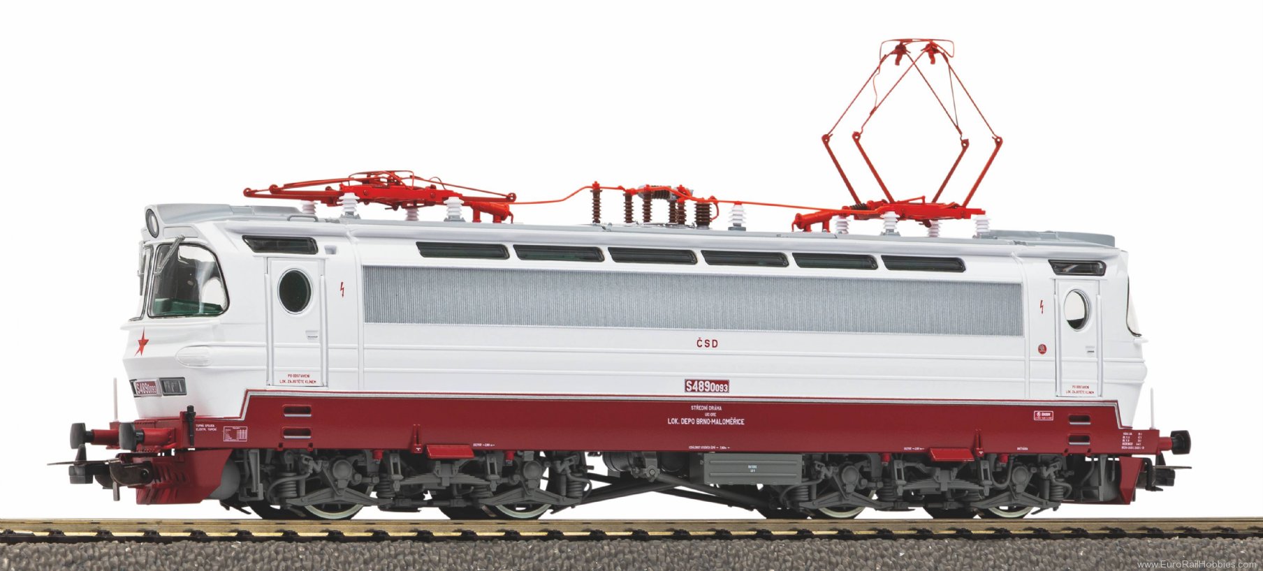 Piko 21741 CSD S489.0 Electric Locomotive (DCC w/Sound)