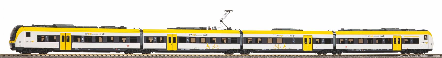 Piko 21753 DB AG BR 440 bwegt Electric Railcar (DCC w/So